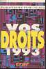 Fonctions Publiques : Vos droits 1993. Collectif