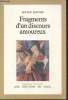 "Fragments d'un discours amoureux (Collection : ""Tel Quel"")". Barthes Roland