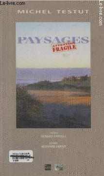 Paysages - Attention fragile (Avec envoi d'auteur). Testut Michel