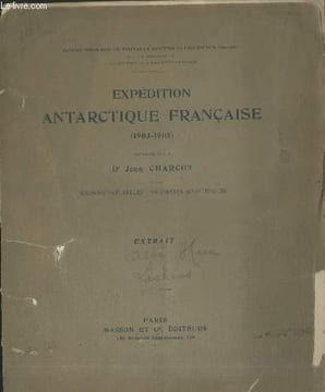 Lichens : tiré à part de l'Expédition Antarctique française (1903-1905). Charcot Jean (Dr), Abbée Hue