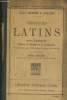 Exercices Latins avec Lexiques (Classes de Sixième et de Cinquième). Goelze Henri, Philip C.
