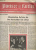 Pariser Kurier 23e ann&eacute;e n&deg;836 : 1er au 15 avril 1976 - P&eacute;riodique allemand bilingue. Sommaire : Kimatisches Auf und Ab - Des fluctuations du climat - ...