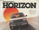 Chrysler Simca Horizon. Collectif