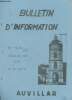 Bulletin Municipal d'Information n°14 + Bulletin n°14 BIS (en deux volumes) Auvillar : Bilan - Réalisations en cours - Projets - Divers. Collectif