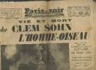 Paris-Soir Dimanche n°71 - 2e année Samedi 1er Mai 1937. Sommaire : Vie et mort de Clem Sohn l'homme-oiseau - Autour du meutrier de Max le Rouquin - ...