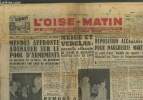 "L'Oise-Matin n°198. 14 janvier 1955. Sommaire : Mendès affronte Adenauer sur le pool d'armements - Neige et verglas - Déposition accablante pour ...