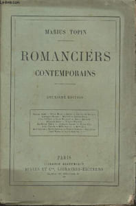 Romanciers contemporains (Deuxième édition)