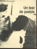 "Un test de po&eacute;sie (Collection : ""Format Am&eacute;ricain"")". Bernstein Charles