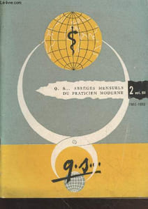 Abrégés mensuels du praticien moderne n°2 (Vol. 3). Sommaire : Maladie de Hirschsprung par M. Bodian et Coll. - La voie sous-cuténée dans l'administration des diurétiques mercuriels - Traitement de l'ulcère peptique par la goutte à goutte etc.