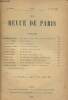 La Revue de Paris n°16 - 30e année 15 août 1923. Sommaire : Le voyage du Prince Henri de Prusse par Richard Grelling - Samuel Butler par Valery ...