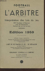 L'Arbitre de Football Edition 1959