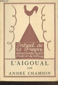 "L'Aigoual (Collection ""Portrait de la France"")". Chamson André