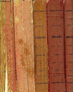5 volumes - Les Essais de Michel de Montaigne Tomes 1 à 3 - Tome 4: Les sources des Essais annotations et éclaircissements - Tome 5: Lexique de la langue de Essais et index des noms propres - Exemplaire sur papier à bras numérotés n°82/1150
