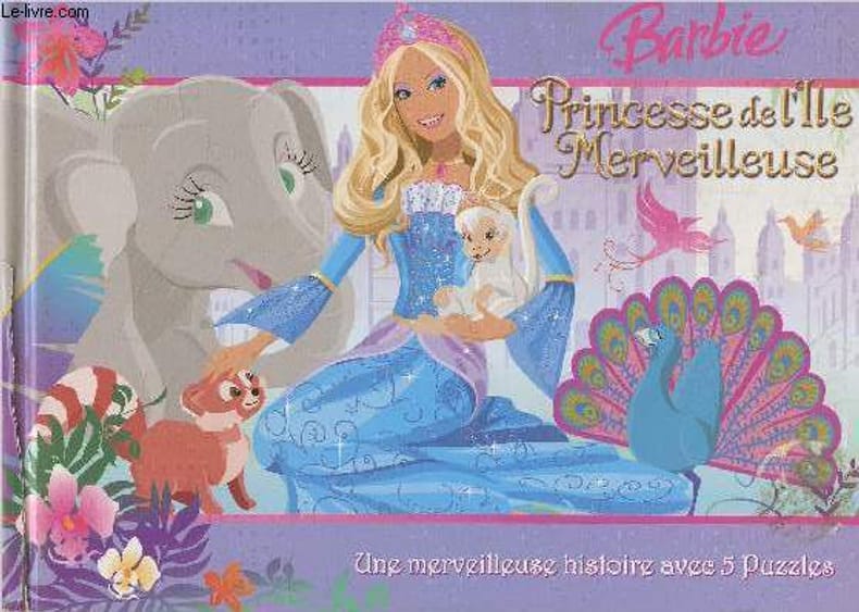Livre puzzle Barbie - Barbie