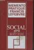 Memento pratique Francis Lefebvre - Social 1979 Sécurité sociale, droit du travail. Collectif