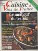 Cuisine & Vins de France : Le meilleur du terroir n°55 novembre. Collectif