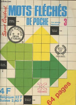Mots fléchés de poche n°3 Mai 1979 (1ère année) - Mots fléchés deux étoiles. Michel Xavier, Collectif