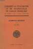 Comptes-Rendus LVIIIe session Lille 27 juin - 2 juillet 1960 Congrès de pychiatrie et de neurologie de langue française. Sommaire : Effets cliniques ...