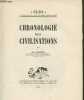 "Chronologie des Civilisations (Collection ""Clio"")". Delorme Jean