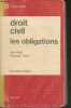 "Droit Civil : Les obligations (Collection ""Précis Dalloz"") - Deuxième édition". Weill Alex, Terré François
