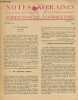 Notes Africaines n° 21 Janvier 1944 - Bulletin d'information et de correspondance de l'Institut Français d'Afrique Noire. Sommaire : Tombes ...