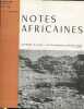 Notes Africaines n°98 Avril 1963 - Bulletin d'information et de correspondance de l'Institut Français d'Afrique Noire. Sommaire : Le plus gros baobab ...