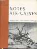 Notes Africaines n°123 Juillet 1969 - Bulletin d'information et de correspondance de l'Institut Français d'Afrique Noire. Sommaire : Les cigittawen ou ...