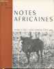 Notes Africaines n°126 Avril 1970 - Bulletin d'information et de correspondance de l'Institut Français d'Afrique Noire. Sommaire : Déompte d'éléphants ...