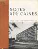 Notes Africaines n°129 Janvier 1971 - Bulletin d'information et de correspondance de l'Institut Français d'Afrique Noire. Sommaire : Langues ...