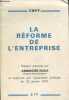 La réforme de l'entreprise - Rapport présenté à l'Assemblée Générale du CNPF 13 Janvier 1976.. Roux Ambroise