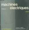 "Machines électriques Terminales F3 (Collection ""Technique - Cours d'électricité"")". Niard J.