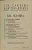 Les cahiers rationalistes n°158 Novembre 1956 : Les plantes. Sommaire : L'anthropomorphisme en botanique par René Heller - Une discipline nouvelle : ...