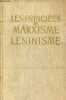 Les principes du Marxisme-Léninisme Manuel. Collectif