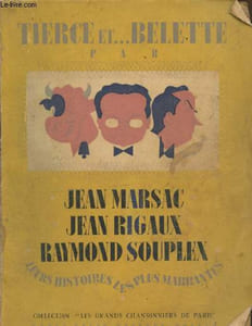 "Tierce et... Belette (Collection : ""Les grands chansonniers de Paris"") - Exemplaire n°1871/6000"