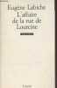 L'affaire de la rue de Lourcine - Scène ouverte. Labiche Eugène