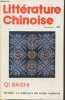 Littérature Chinoise Trimestre 1, 1985 : Qi Baishi - Pa Kin : La littérature des temps nucléaires. Sommaire : Six poètes contemporains - La ...