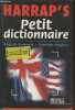 Harrapy's Petit dictionnaire anglais-français français-anglais - Avec un supplément pédagogique. Collectif