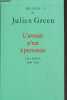 L'avenir n'est à personne - Journal 1990-1992 (Oeuvres de Julien Green). Green Julien