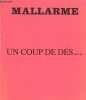 Un coup de dés.... Mallarmé