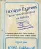 Lexique express pour vous débrouiller rapidement en Hébreu. Collectif