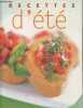 Recettes d'été. Collectif