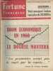 "Fortune Française 2 année n°36 Vendredi 19 juin 1959 : Boom économique en 1960 la Bourse montera - ""Les pessimistes seront pris de court pour la ...