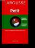 Petit dictionnaire - français-portugais et portugais-français - avec un supplement special debutats. Valérie Katzaros