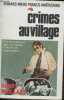 Crimes au village - romans noirs franco americains N°22. HENRY MEILLANT