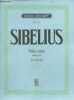 Sibelius - valse triste - aus op. 44 - fur klavier - au der buhnenmusik zu arvid jarnefelts drama from the incidental music to arvid jarnefelt's drama ...