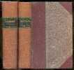 Les cinq livres de Rabelais avec une notice par le bibliophile Jacob - Variantes et glossaore par P. Cheron - 2 volumes : 1er volume regroupant le ...
