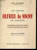 Les sejours d'Alfred de Vigny en Charente - leur importance dans son oeuvre et dans l'evolution de sa pensee + envoi de l'auteur - exemplaire numeroté ...