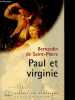 Paul et Virginie - Suivi de La chaumière indienne - Collection Classique N°6012 - Texte integral. Henri Bernardin de Saint-Pierre
