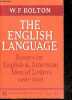 The english language - Essays by english & american men of letters 1490-1839 - lord chesterfield, jonathan swift, joseph addison, daniel defoe, john ...