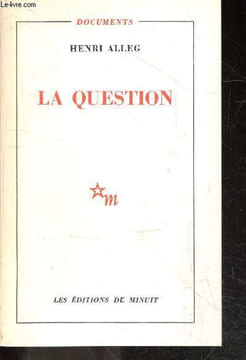 La question - collection document. Alleg henri